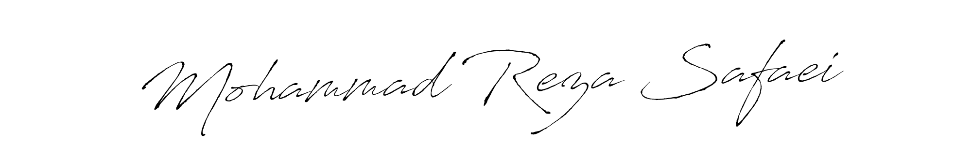 Create a beautiful signature design for name Mohammad Reza Safaei. With this signature (Antro_Vectra) fonts, you can make a handwritten signature for free. Mohammad Reza Safaei signature style 6 images and pictures png