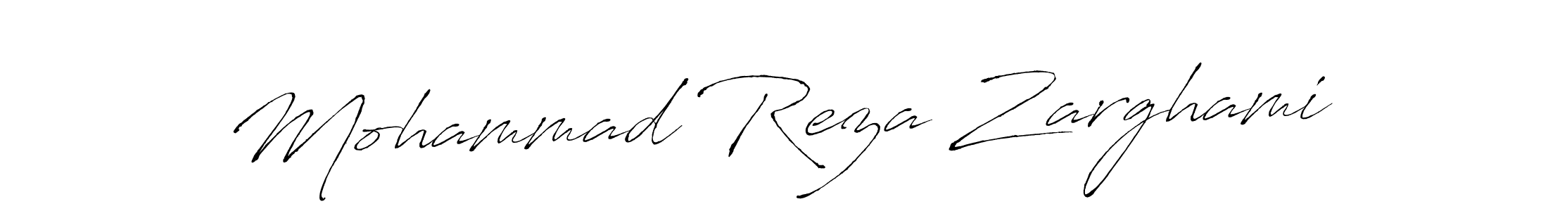 How to make Mohammad Reza Zarghami signature? Antro_Vectra is a professional autograph style. Create handwritten signature for Mohammad Reza Zarghami name. Mohammad Reza Zarghami signature style 6 images and pictures png