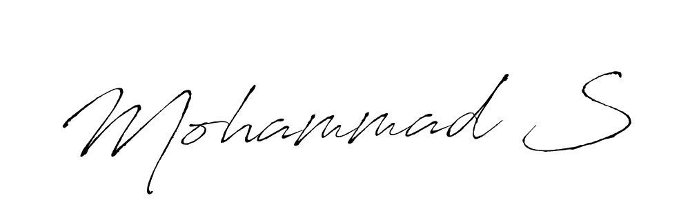 Similarly Antro_Vectra is the best handwritten signature design. Signature creator online .You can use it as an online autograph creator for name Mohammad S. Mohammad S signature style 6 images and pictures png