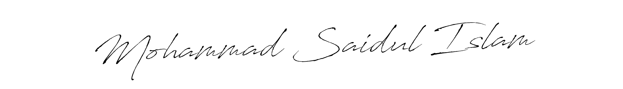 You can use this online signature creator to create a handwritten signature for the name Mohammad Saidul Islam. This is the best online autograph maker. Mohammad Saidul Islam signature style 6 images and pictures png
