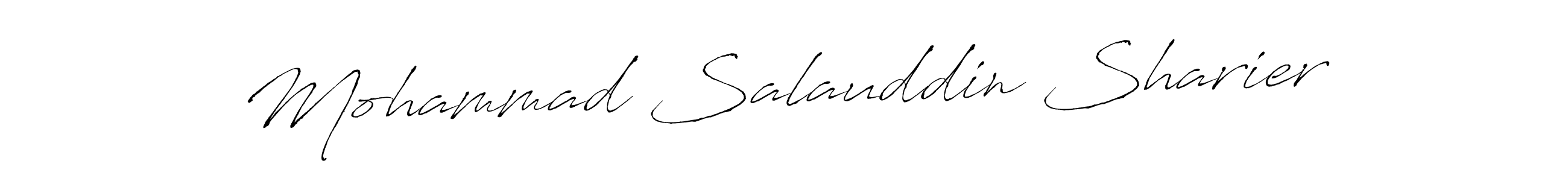 Use a signature maker to create a handwritten signature online. With this signature software, you can design (Antro_Vectra) your own signature for name Mohammad Salauddin Sharier. Mohammad Salauddin Sharier signature style 6 images and pictures png