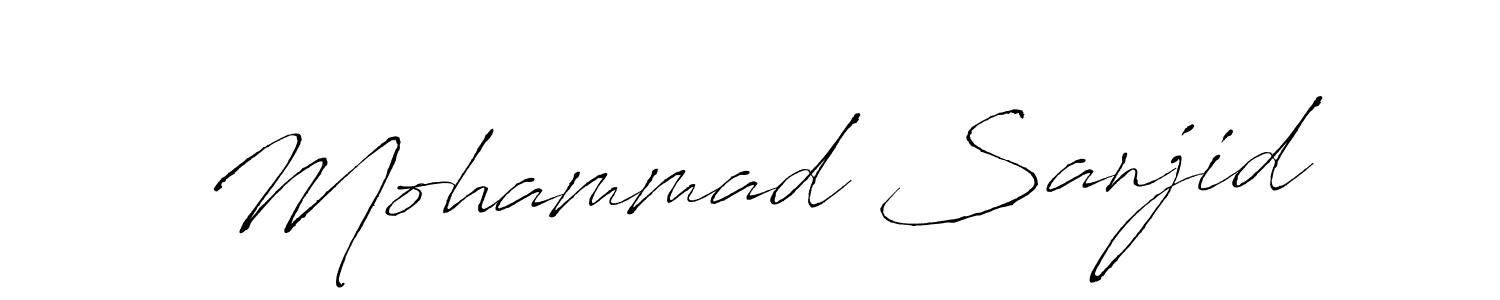 You can use this online signature creator to create a handwritten signature for the name Mohammad Sanjid. This is the best online autograph maker. Mohammad Sanjid signature style 6 images and pictures png