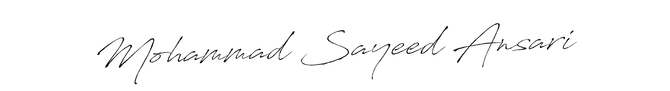 How to Draw Mohammad Sayeed Ansari signature style? Antro_Vectra is a latest design signature styles for name Mohammad Sayeed Ansari. Mohammad Sayeed Ansari signature style 6 images and pictures png