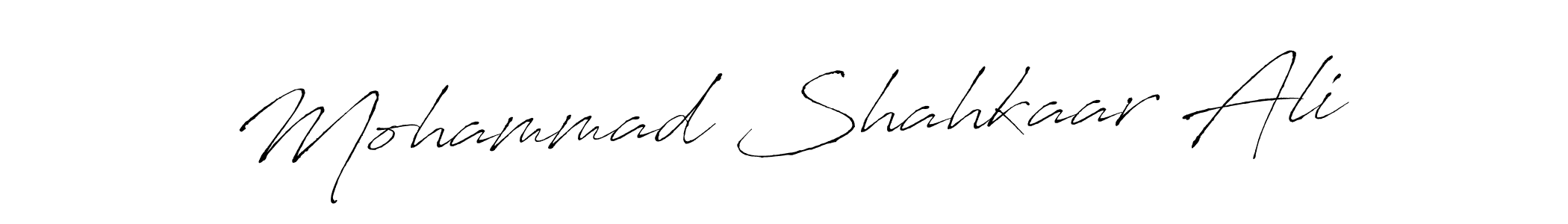 The best way (Antro_Vectra) to make a short signature is to pick only two or three words in your name. The name Mohammad Shahkaar Ali include a total of six letters. For converting this name. Mohammad Shahkaar Ali signature style 6 images and pictures png