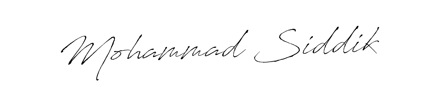 Make a beautiful signature design for name Mohammad Siddik. Use this online signature maker to create a handwritten signature for free. Mohammad Siddik signature style 6 images and pictures png
