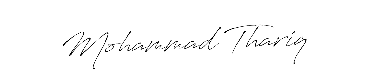 Also we have Mohammad Thariq name is the best signature style. Create professional handwritten signature collection using Antro_Vectra autograph style. Mohammad Thariq signature style 6 images and pictures png