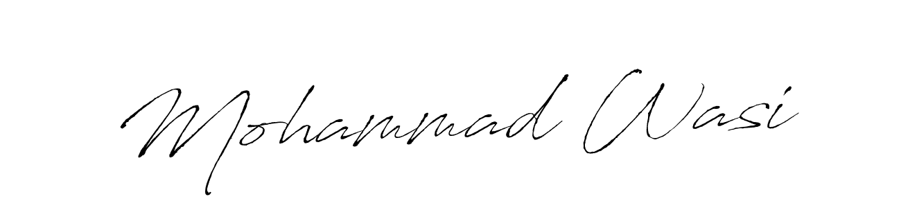It looks lik you need a new signature style for name Mohammad Wasi. Design unique handwritten (Antro_Vectra) signature with our free signature maker in just a few clicks. Mohammad Wasi signature style 6 images and pictures png