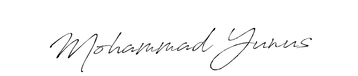 Also we have Mohammad Yunus name is the best signature style. Create professional handwritten signature collection using Antro_Vectra autograph style. Mohammad Yunus signature style 6 images and pictures png