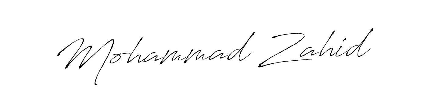 Make a beautiful signature design for name Mohammad Zahid. Use this online signature maker to create a handwritten signature for free. Mohammad Zahid signature style 6 images and pictures png