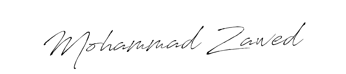 Use a signature maker to create a handwritten signature online. With this signature software, you can design (Antro_Vectra) your own signature for name Mohammad Zawed. Mohammad Zawed signature style 6 images and pictures png