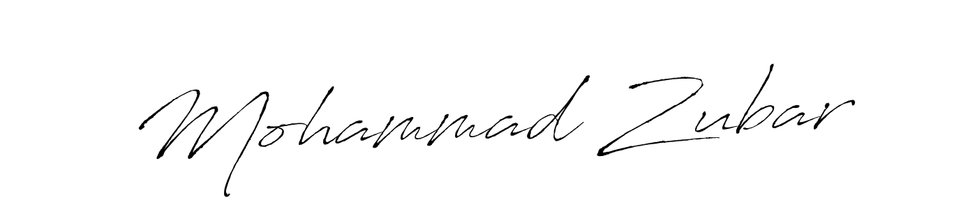 Antro_Vectra is a professional signature style that is perfect for those who want to add a touch of class to their signature. It is also a great choice for those who want to make their signature more unique. Get Mohammad Zubar name to fancy signature for free. Mohammad Zubar signature style 6 images and pictures png