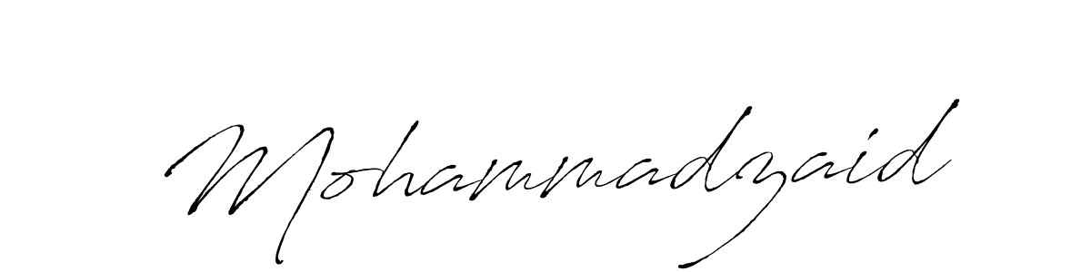 Use a signature maker to create a handwritten signature online. With this signature software, you can design (Antro_Vectra) your own signature for name Mohammadzaid. Mohammadzaid signature style 6 images and pictures png
