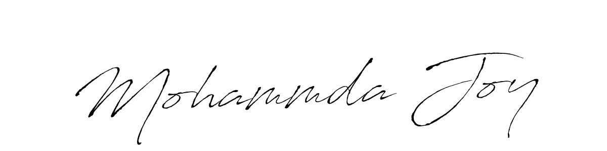 Make a beautiful signature design for name Mohammda Joy. With this signature (Antro_Vectra) style, you can create a handwritten signature for free. Mohammda Joy signature style 6 images and pictures png