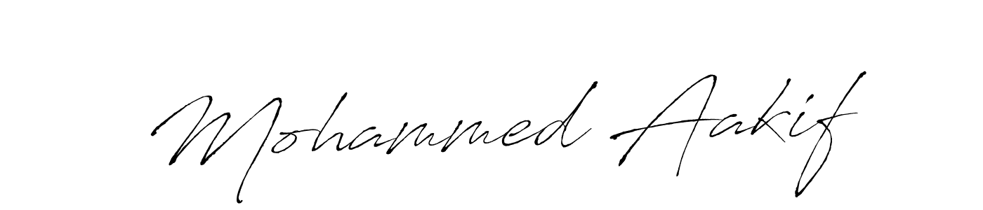 Use a signature maker to create a handwritten signature online. With this signature software, you can design (Antro_Vectra) your own signature for name Mohammed Aakif. Mohammed Aakif signature style 6 images and pictures png