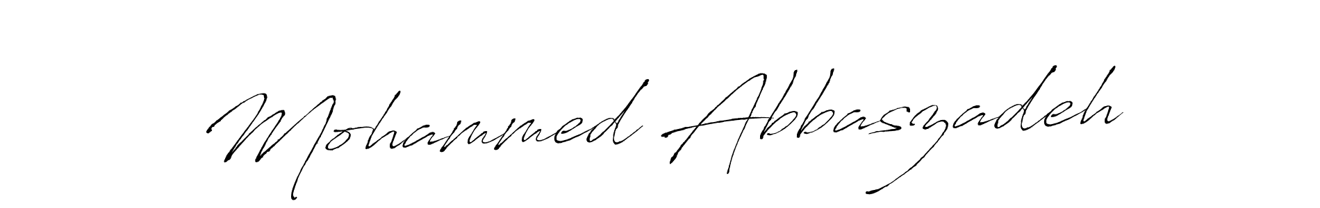 How to make Mohammed Abbaszadeh signature? Antro_Vectra is a professional autograph style. Create handwritten signature for Mohammed Abbaszadeh name. Mohammed Abbaszadeh signature style 6 images and pictures png