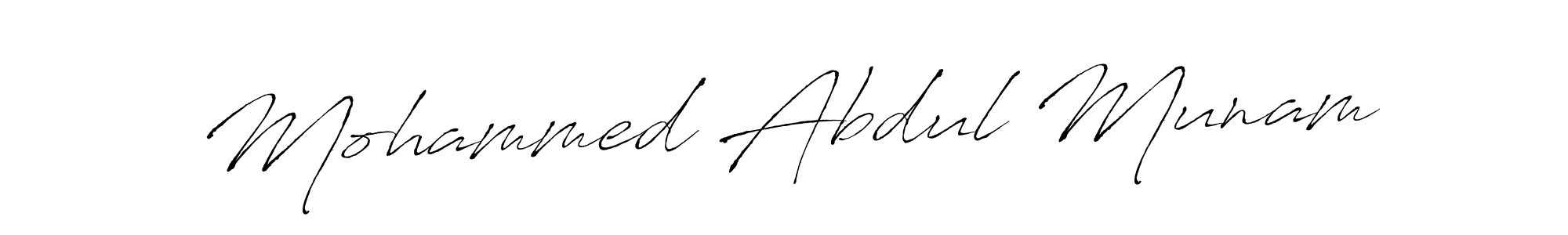 Use a signature maker to create a handwritten signature online. With this signature software, you can design (Antro_Vectra) your own signature for name Mohammed Abdul Munam. Mohammed Abdul Munam signature style 6 images and pictures png