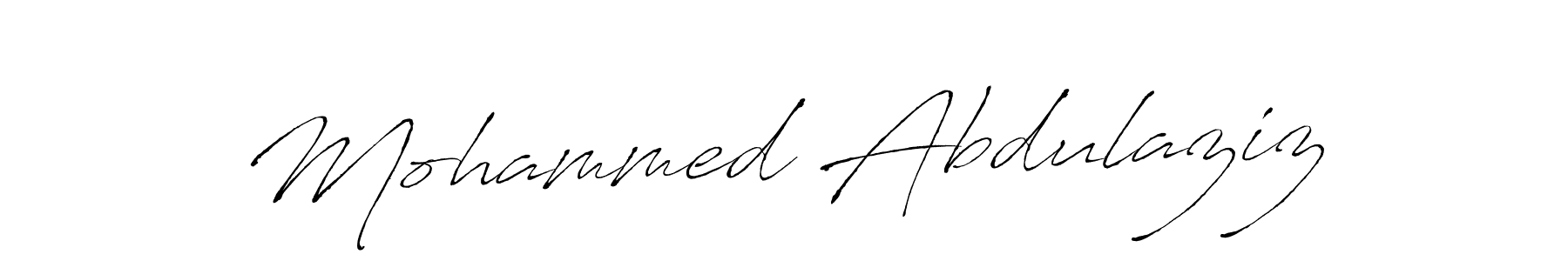Antro_Vectra is a professional signature style that is perfect for those who want to add a touch of class to their signature. It is also a great choice for those who want to make their signature more unique. Get Mohammed Abdulaziz name to fancy signature for free. Mohammed Abdulaziz signature style 6 images and pictures png