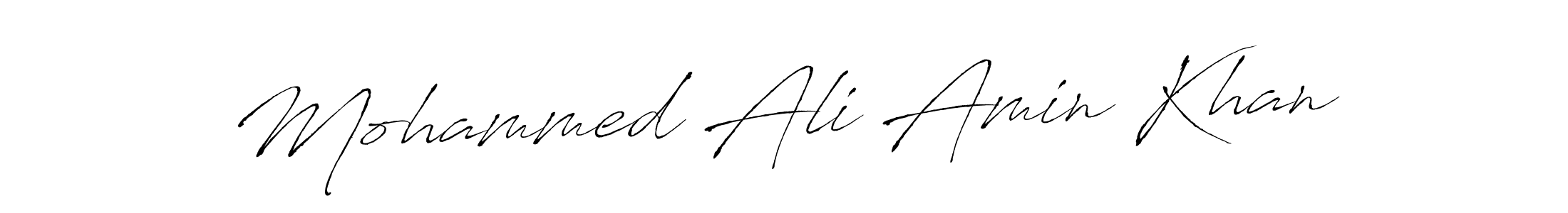 Make a short Mohammed Ali Amin Khan signature style. Manage your documents anywhere anytime using Antro_Vectra. Create and add eSignatures, submit forms, share and send files easily. Mohammed Ali Amin Khan signature style 6 images and pictures png