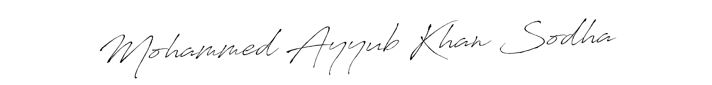 You should practise on your own different ways (Antro_Vectra) to write your name (Mohammed Ayyub Khan Sodha) in signature. don't let someone else do it for you. Mohammed Ayyub Khan Sodha signature style 6 images and pictures png