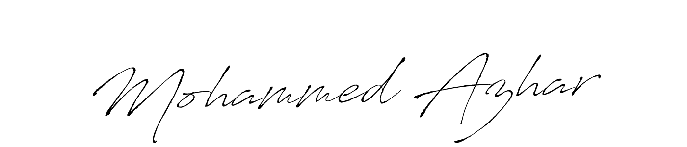 Antro_Vectra is a professional signature style that is perfect for those who want to add a touch of class to their signature. It is also a great choice for those who want to make their signature more unique. Get Mohammed Azhar name to fancy signature for free. Mohammed Azhar signature style 6 images and pictures png