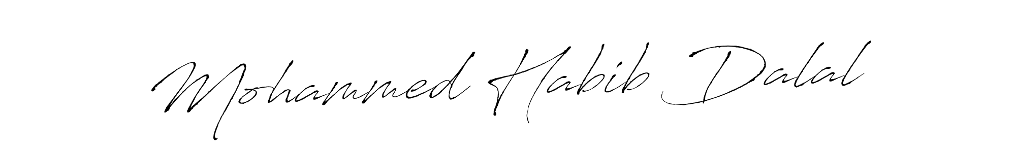 if you are searching for the best signature style for your name Mohammed Habib Dalal. so please give up your signature search. here we have designed multiple signature styles  using Antro_Vectra. Mohammed Habib Dalal signature style 6 images and pictures png