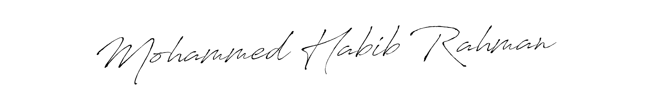 You can use this online signature creator to create a handwritten signature for the name Mohammed Habib Rahman. This is the best online autograph maker. Mohammed Habib Rahman signature style 6 images and pictures png