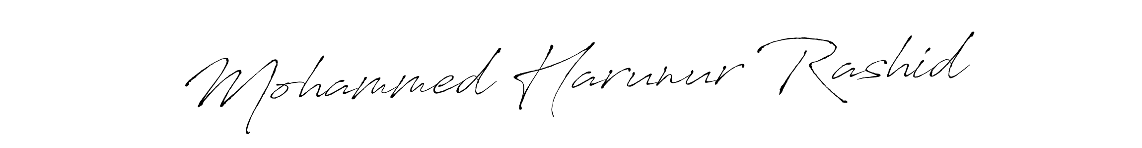 Antro_Vectra is a professional signature style that is perfect for those who want to add a touch of class to their signature. It is also a great choice for those who want to make their signature more unique. Get Mohammed Harunur Rashid name to fancy signature for free. Mohammed Harunur Rashid signature style 6 images and pictures png