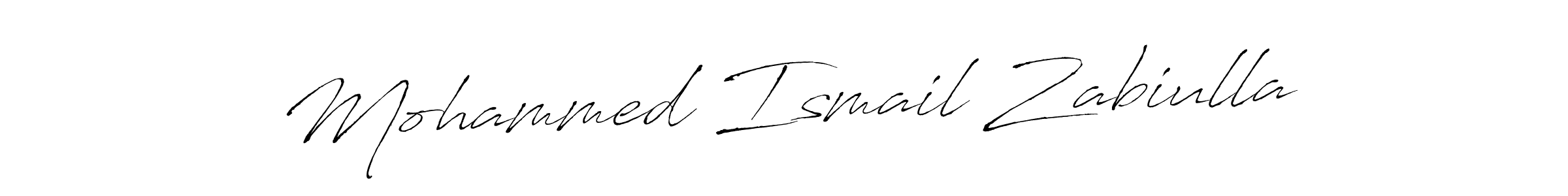 The best way (Antro_Vectra) to make a short signature is to pick only two or three words in your name. The name Mohammed Ismail Zabiulla include a total of six letters. For converting this name. Mohammed Ismail Zabiulla signature style 6 images and pictures png