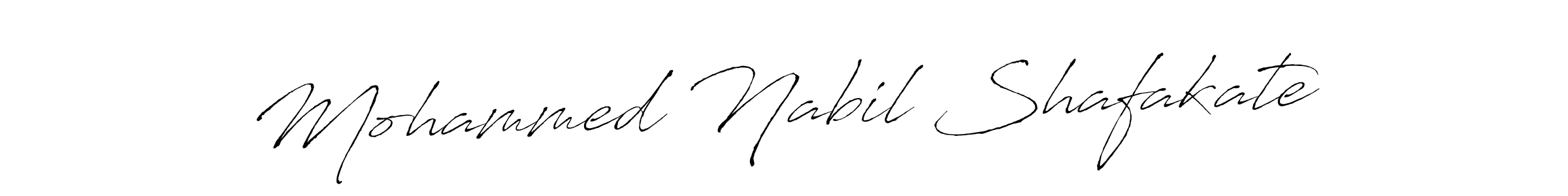 Use a signature maker to create a handwritten signature online. With this signature software, you can design (Antro_Vectra) your own signature for name Mohammed Nabil Shafakate. Mohammed Nabil Shafakate signature style 6 images and pictures png