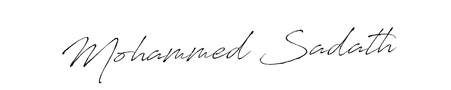 You can use this online signature creator to create a handwritten signature for the name Mohammed Sadath. This is the best online autograph maker. Mohammed Sadath signature style 6 images and pictures png