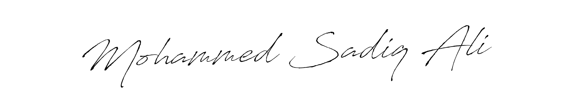 Use a signature maker to create a handwritten signature online. With this signature software, you can design (Antro_Vectra) your own signature for name Mohammed Sadiq Ali. Mohammed Sadiq Ali signature style 6 images and pictures png