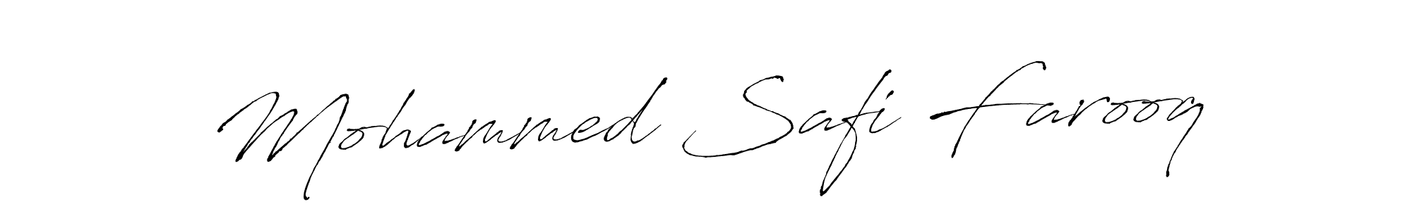 Use a signature maker to create a handwritten signature online. With this signature software, you can design (Antro_Vectra) your own signature for name Mohammed Safi Farooq. Mohammed Safi Farooq signature style 6 images and pictures png