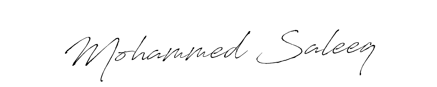 Also You can easily find your signature by using the search form. We will create Mohammed Saleeq name handwritten signature images for you free of cost using Antro_Vectra sign style. Mohammed Saleeq signature style 6 images and pictures png