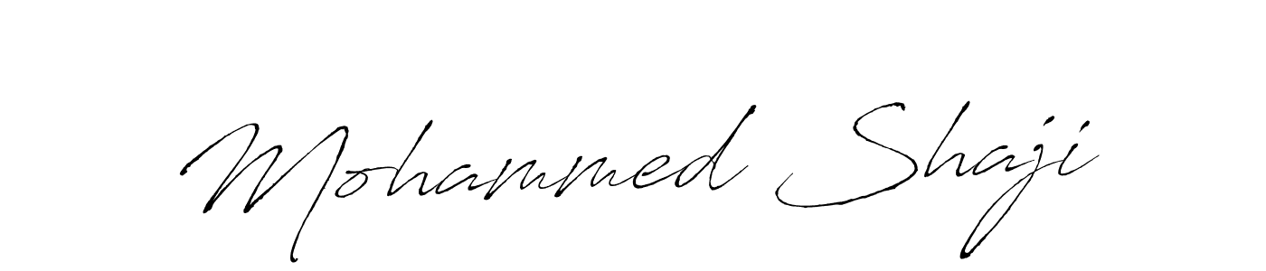 Use a signature maker to create a handwritten signature online. With this signature software, you can design (Antro_Vectra) your own signature for name Mohammed Shaji. Mohammed Shaji signature style 6 images and pictures png
