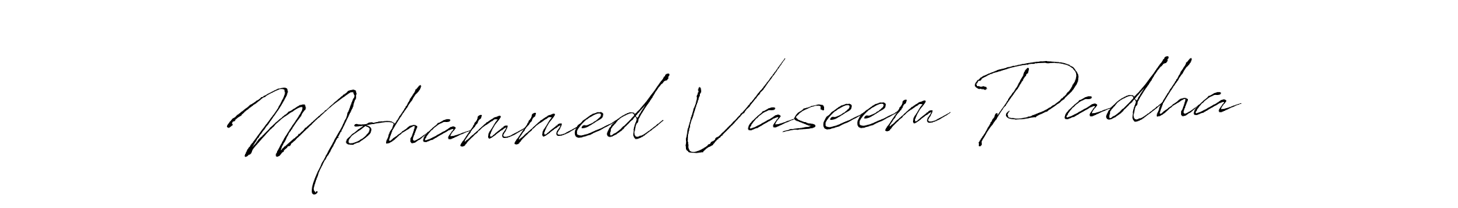 Make a beautiful signature design for name Mohammed Vaseem Padha. Use this online signature maker to create a handwritten signature for free. Mohammed Vaseem Padha signature style 6 images and pictures png