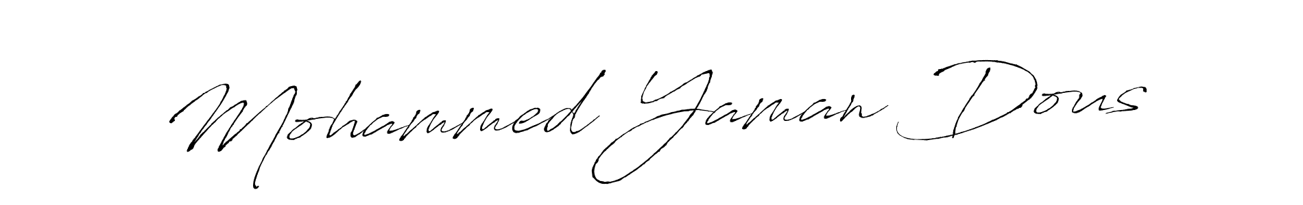 if you are searching for the best signature style for your name Mohammed Yaman Dous. so please give up your signature search. here we have designed multiple signature styles  using Antro_Vectra. Mohammed Yaman Dous signature style 6 images and pictures png