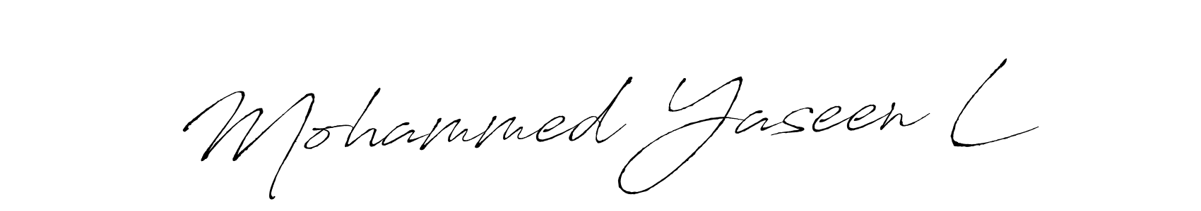 if you are searching for the best signature style for your name Mohammed Yaseen L. so please give up your signature search. here we have designed multiple signature styles  using Antro_Vectra. Mohammed Yaseen L signature style 6 images and pictures png