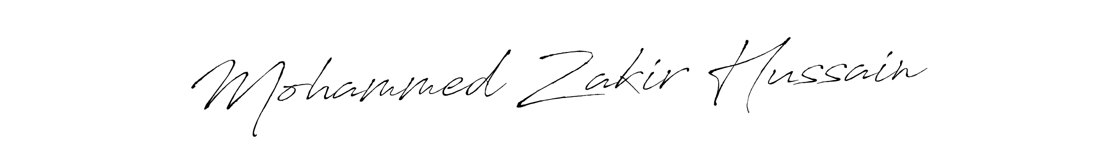 How to make Mohammed Zakir Hussain signature? Antro_Vectra is a professional autograph style. Create handwritten signature for Mohammed Zakir Hussain name. Mohammed Zakir Hussain signature style 6 images and pictures png