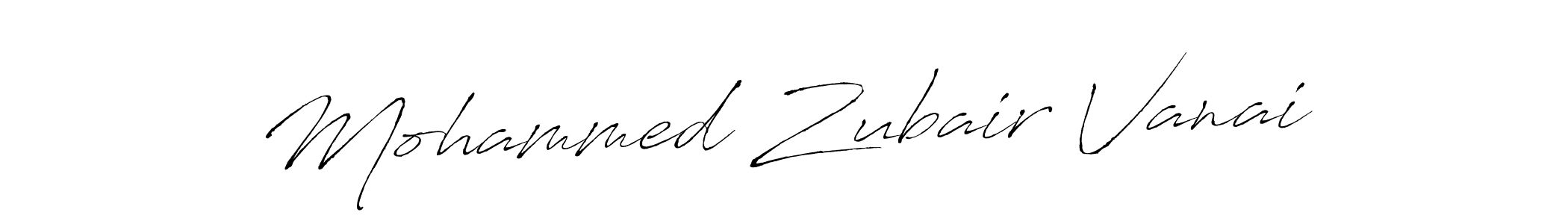 How to Draw Mohammed Zubair Vanai signature style? Antro_Vectra is a latest design signature styles for name Mohammed Zubair Vanai. Mohammed Zubair Vanai signature style 6 images and pictures png