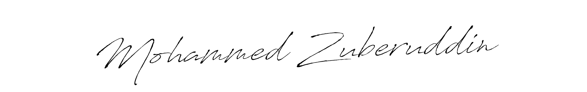 Make a short Mohammed Zuberuddin signature style. Manage your documents anywhere anytime using Antro_Vectra. Create and add eSignatures, submit forms, share and send files easily. Mohammed Zuberuddin signature style 6 images and pictures png