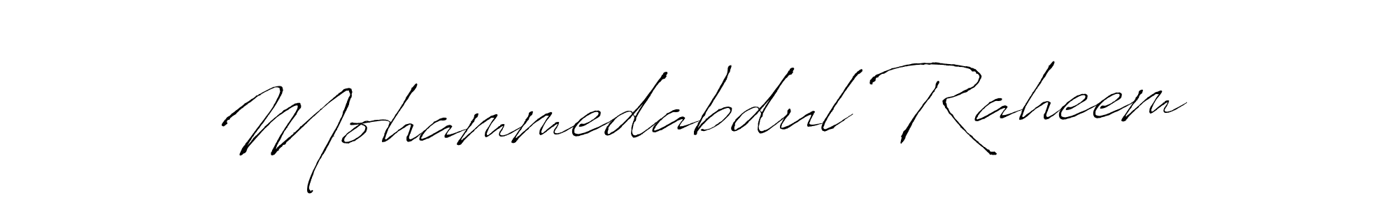 How to Draw Mohammedabdul Raheem signature style? Antro_Vectra is a latest design signature styles for name Mohammedabdul Raheem. Mohammedabdul Raheem signature style 6 images and pictures png