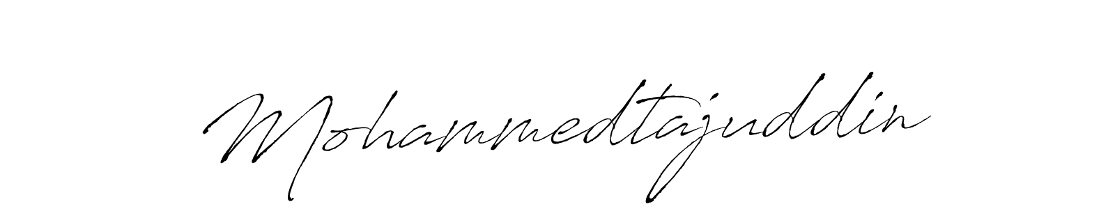 Mohammedtajuddin stylish signature style. Best Handwritten Sign (Antro_Vectra) for my name. Handwritten Signature Collection Ideas for my name Mohammedtajuddin. Mohammedtajuddin signature style 6 images and pictures png