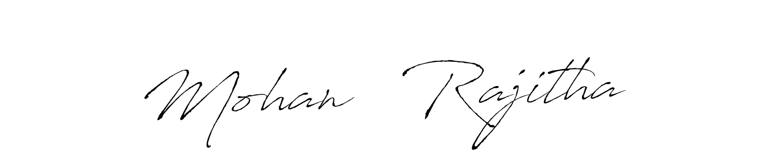 How to Draw Mohan   Rajitha signature style? Antro_Vectra is a latest design signature styles for name Mohan   Rajitha. Mohan   Rajitha signature style 6 images and pictures png