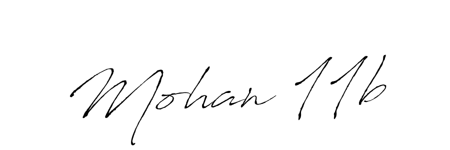 How to Draw Mohan 11b signature style? Antro_Vectra is a latest design signature styles for name Mohan 11b. Mohan 11b signature style 6 images and pictures png