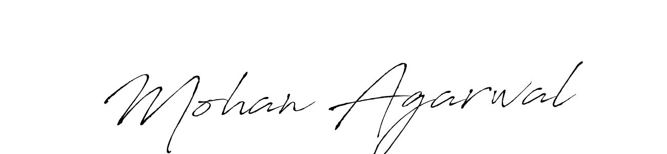 You should practise on your own different ways (Antro_Vectra) to write your name (Mohan Agarwal) in signature. don't let someone else do it for you. Mohan Agarwal signature style 6 images and pictures png