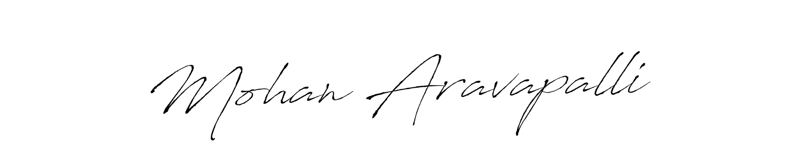 Antro_Vectra is a professional signature style that is perfect for those who want to add a touch of class to their signature. It is also a great choice for those who want to make their signature more unique. Get Mohan Aravapalli name to fancy signature for free. Mohan Aravapalli signature style 6 images and pictures png