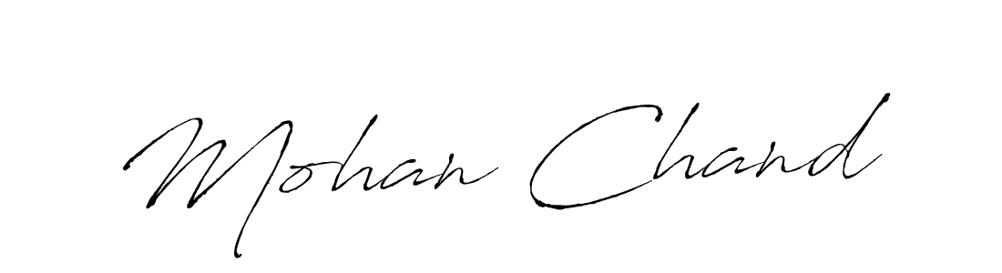 Make a beautiful signature design for name Mohan Chand. Use this online signature maker to create a handwritten signature for free. Mohan Chand signature style 6 images and pictures png