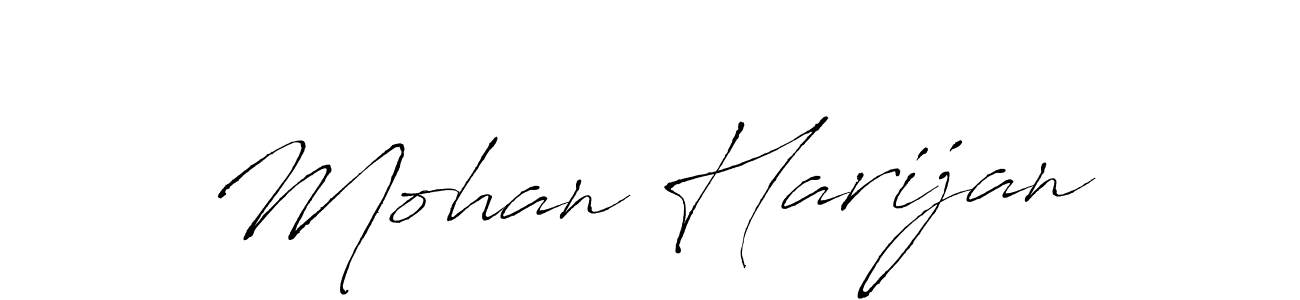 Make a beautiful signature design for name Mohan Harijan. Use this online signature maker to create a handwritten signature for free. Mohan Harijan signature style 6 images and pictures png