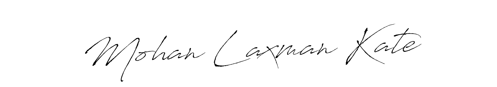 Similarly Antro_Vectra is the best handwritten signature design. Signature creator online .You can use it as an online autograph creator for name Mohan Laxman Kate. Mohan Laxman Kate signature style 6 images and pictures png
