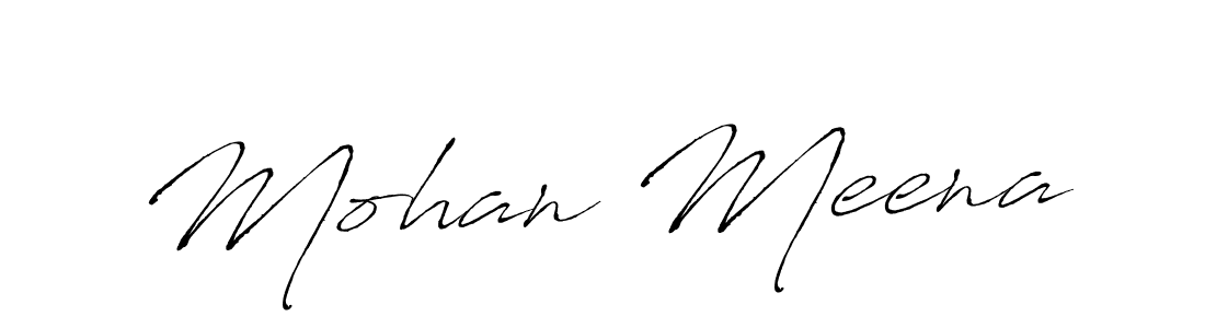 Similarly Antro_Vectra is the best handwritten signature design. Signature creator online .You can use it as an online autograph creator for name Mohan Meena. Mohan Meena signature style 6 images and pictures png